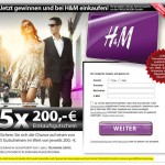 200 Euro Shoppinggutschein von H&M gewinnen