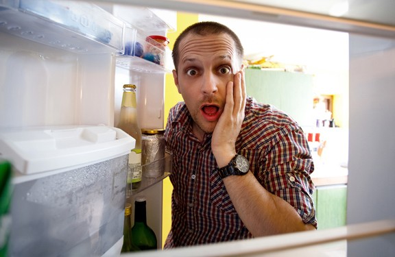 Aktuelle Aktionen: Kühlschrank leer, Lebensmittel online bestellt